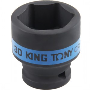 Soquete de impacto Curto sextavado 30mm - KING TONY